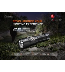 FENIX LD45R - Torcia elettrica ricaricabile  2800 lumen 480 m